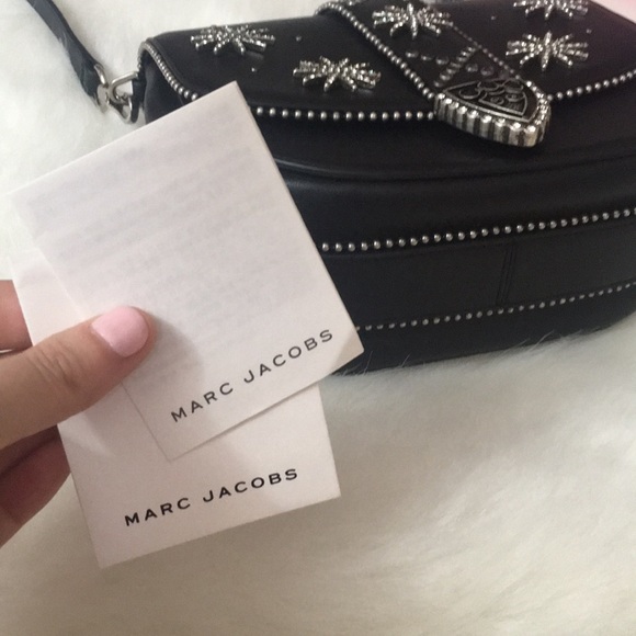 NWOT* Marc Jacobs Jane Leather Saddle Bag - Picture 8 of 8